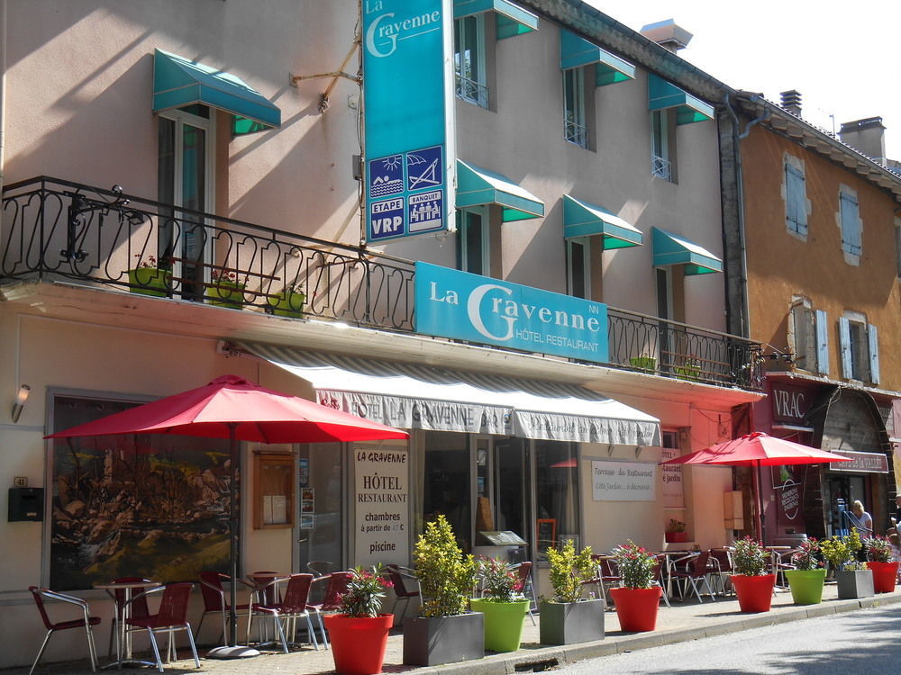 Hotel La Gravenne Thueyts エクステリア 写真